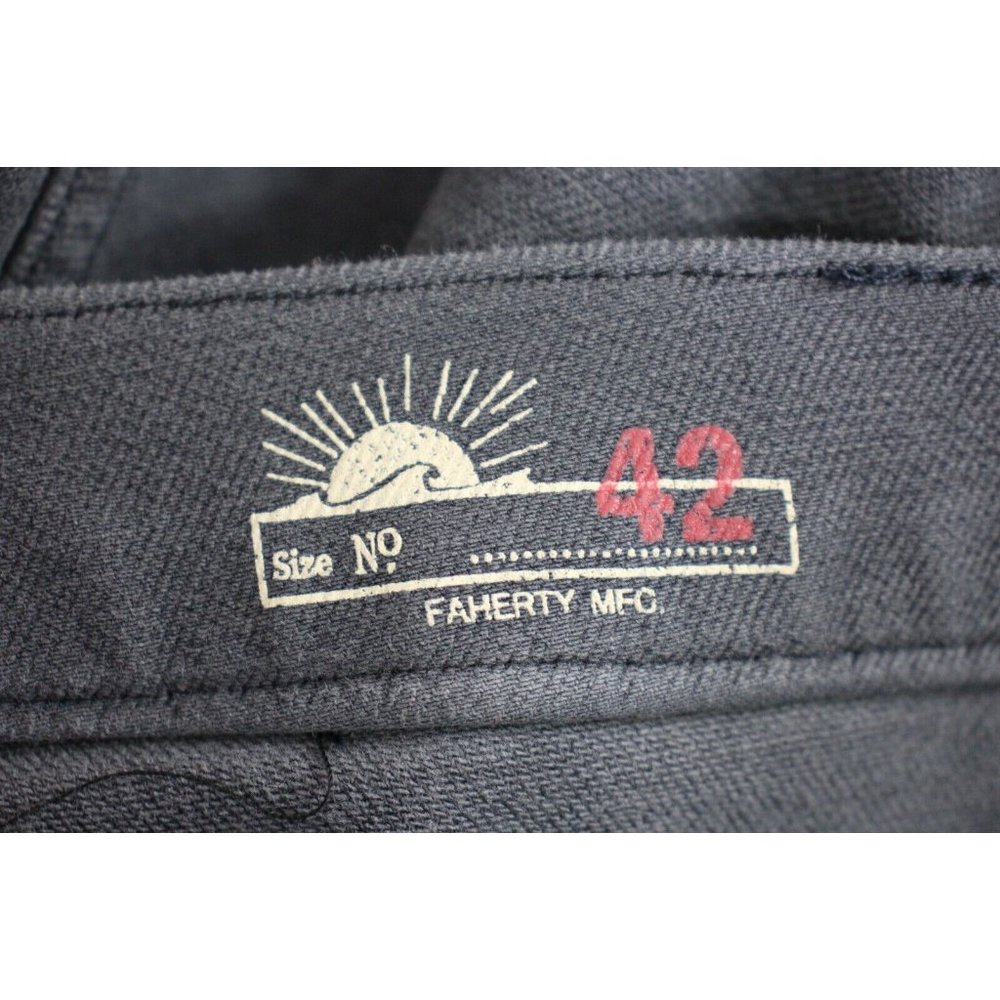 Faherty Mens 42 x 29 Soft Stretch Terry 5 Pocket Pants N1099 - Picture 4 of 7